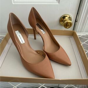 INC International Concepts Tan Pointed-Toe Heels